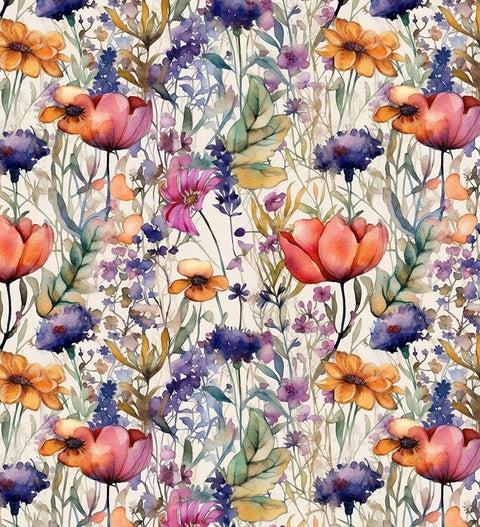 20624 Boho Wildflowers 2 – Waterslide Decal for Enamel, Glass & Ceramic