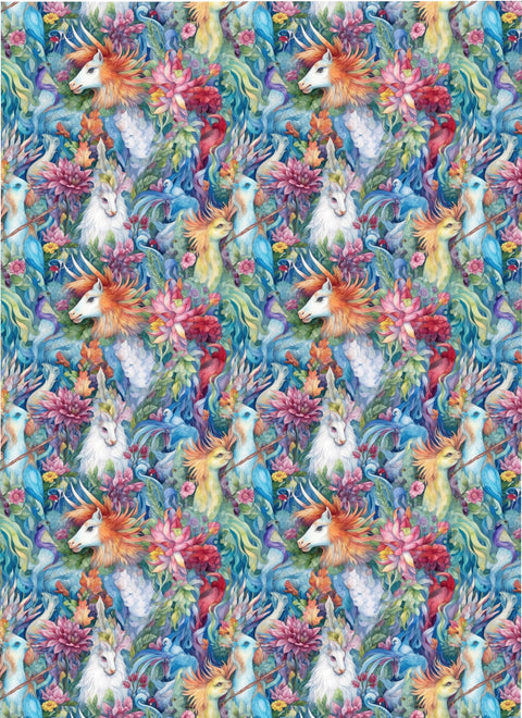 20627 Mythical Creatures 4 – Waterslide Decal for Enamel, Glass & Ceramic