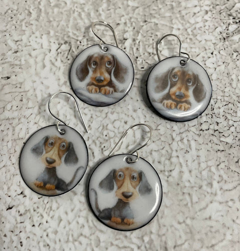 20277 Dachshund 1 – Waterslide Decal for Enamel, Glass & Ceramic