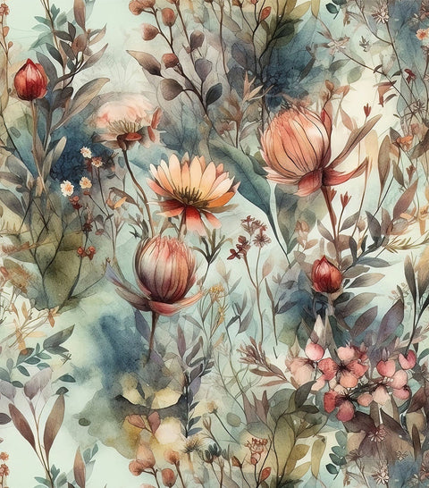 20628 Flower Garden 9 – Waterslide Decal for Enamel, Glass & Ceramic