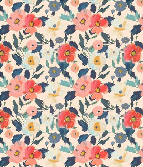 20574 Lively Flowers – Waterslide Decal for Enamel, Glass & Ceramic