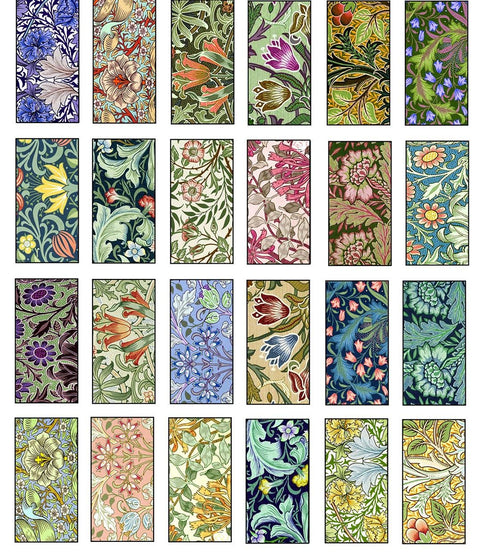 20608 Vintage Art Tiles – Waterslide Decal for Enamel, Glass & Ceramic