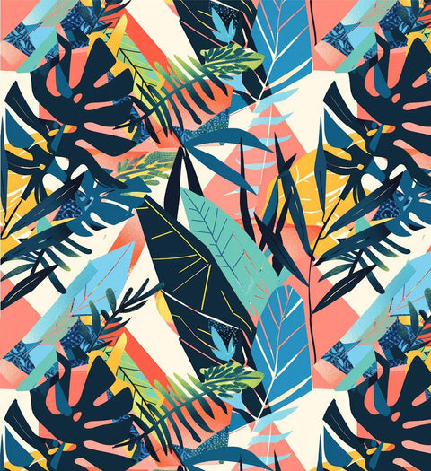 20611 Jungle Collage 1 – Waterslide Decal for Enamel, Glass & Ceramic