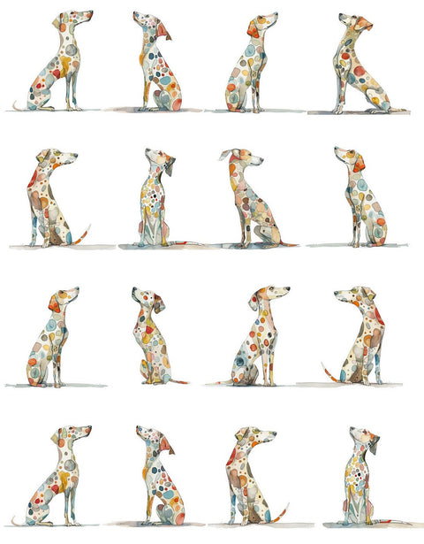 20626 Quirky Dalmatians Earring Sets – Waterslide Decal for Enamel, Glass & Ceramic