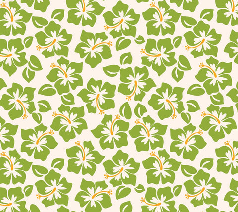 20643 Hibiscus Floral – Waterslide Decal for Enamel, Glass & Ceramic