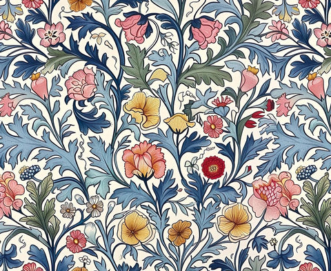 20663 William Morris 19 – Waterslide Decal for Enamel, Glass & Ceramic