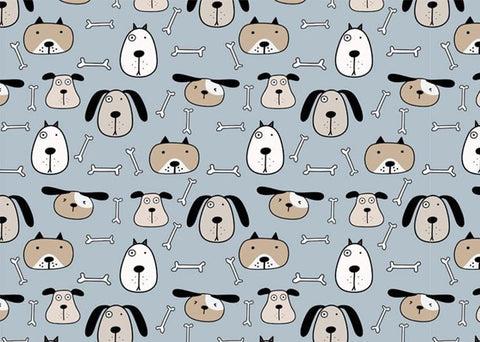 20639 Dogs & Bones – Waterslide Decal for Enamel, Glass & Ceramic