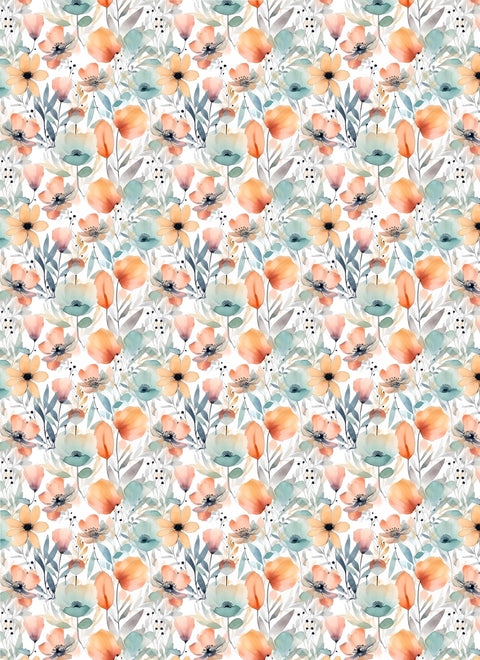 20678 Spring Boho 8 – Waterslide Decal for Enamel, Glass & Ceramic