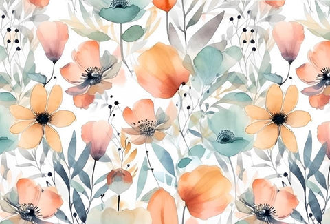 20678 Spring Boho 8 – Waterslide Decal for Enamel, Glass & Ceramic