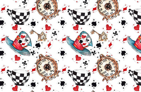 20702 Alice in Wonderland – Waterslide Decal for Enamel, Glass & Ceramic