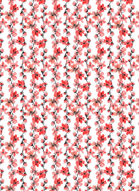 20667 Soft Cherry Blossoms – Waterslide Decal for Enamel, Glass & Ceramic