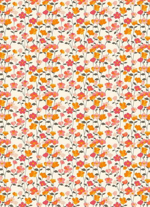 20685 Retro Petite Flowers – Waterslide Decal for Enamel, Glass & Ceramic