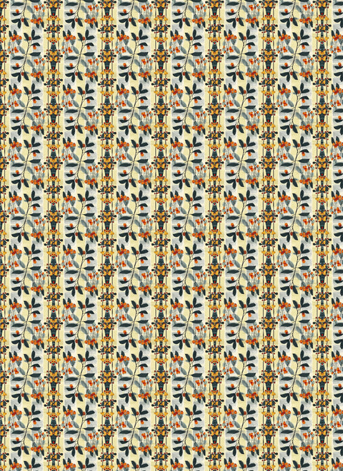 20738 Vintage Floral – Waterslide Decal for Enamel, Glass & Ceramic