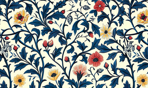 20752 Vintage William Morris – Waterslide Decal for Enamel, Glass & Ceramic