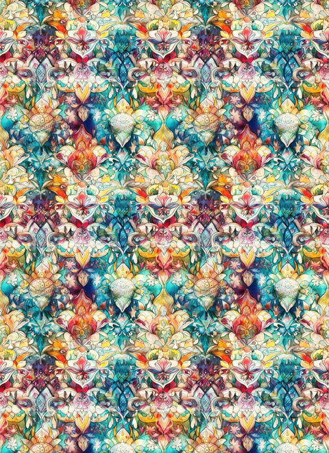 20750 Watercolor Bliss – Waterslide Decal for Enamel, Glass & Ceramic