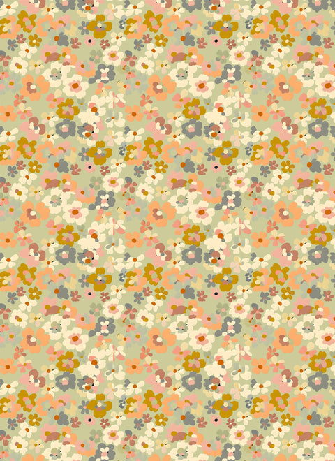 20758 Boho Flowers – Waterslide Decal for Enamel, Glass & Ceramic