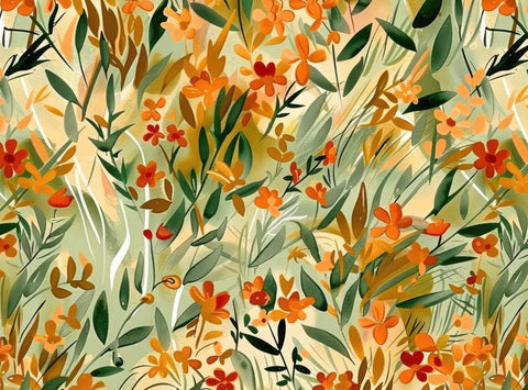 20761 Autumn Flowers – Waterslide Decal for Enamel, Glass & Ceramic