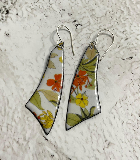 20347 Retro Flowers – Waterslide Decal for Enamel, Glass & Ceramic