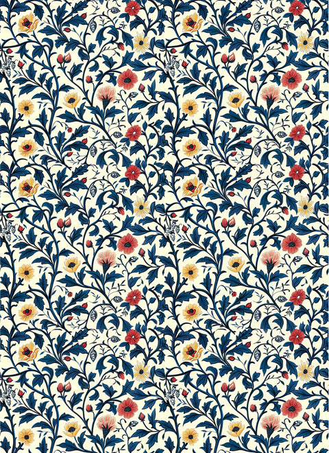 20752 Vintage William Morris – Waterslide Decal for Enamel, Glass & Ceramic