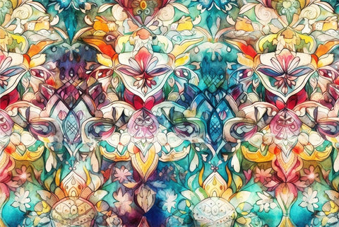 20750 Watercolor Bliss – Waterslide Decal for Enamel, Glass & Ceramic