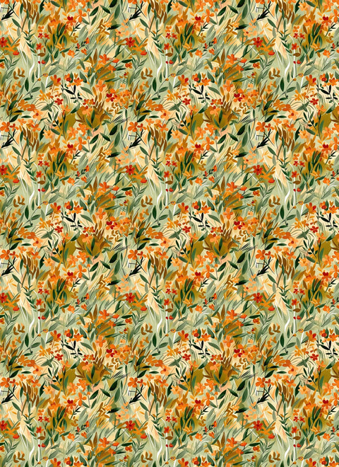 20761 Autumn Flowers – Waterslide Decal for Enamel, Glass & Ceramic