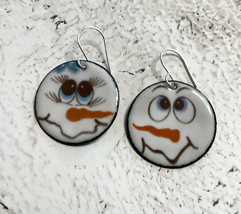 20364 Snowmen Faces – Waterslide Decal for Enamel, Glass & Ceramic