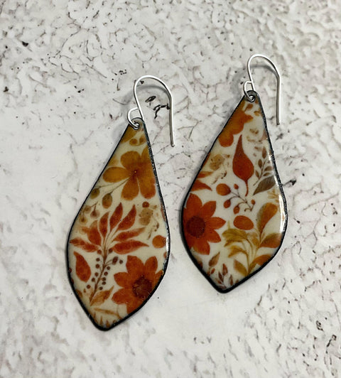 20250 Watercolor Fall Leaves – Waterslide Decal for Enamel, Glass & Ceramic