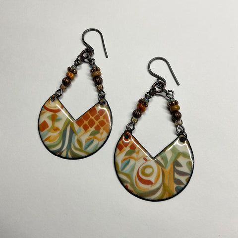 20579 Jungle Abstract – Waterslide Decal for Enamel, Glass & Ceramic