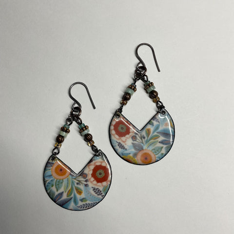 20243 Vintage Floral – Waterslide Decal for Enamel, Glass & Ceramic