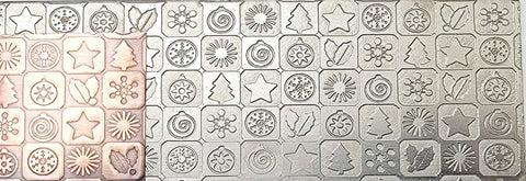 RMP0202 Christmas Tiles Rolling Mill Plate